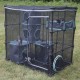 Kitty City Claw Indoor & Outdoor Mega Kit Cat Furniture Cat Sleeper Outdoor Kennel Corrugated Cardboard Cat Scratcher Black Kitty City Claw Indoor & Outdoor Mega Kit Cat Furniture Cat Sleeper Outdoor Kennel Corrugated Cardboard Cat Scratcher Black