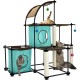 Kitty City Claw Indoor & Outdoor Mega Kit Cat Furniture Cat Sleeper Outdoor Kennel Corrugated Cardboard Cat Scratcher Black Kitty City Claw Indoor & Outdoor Mega Kit Cat Furniture Cat Sleeper Outdoor Kennel Corrugated Cardboard Cat Scratcher Black