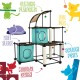 Kitty City Claw Indoor & Outdoor Mega Kit Cat Furniture Cat Sleeper Outdoor Kennel Corrugated Cardboard Cat Scratcher Black Kitty City Claw Indoor & Outdoor Mega Kit Cat Furniture Cat Sleeper Outdoor Kennel Corrugated Cardboard Cat Scratcher Black