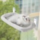 KoolYouth Cat Window Lounger with Strong Suction Cups 60 x 30 cm, Folding Window Lounger for Cats, Maximum Load 18 kg, Removable Cat Hammock for Glass Windows and Windowsill, Grey KoolYouth Cat Window Lounger with Strong Suction Cups 60 x 30 cm, Folding Window Lounger for Cats, Maximum Load 18 kg, Removable Cat Hammock for Glass Windows and Windowsill, Grey
