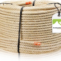 Kratzbaumland Sisal Rope for Scratching Posts, 10 mm, Various Lengths Kratzbaumland Sisal Rope for Scratching Posts, 10 mm, Various Lengths