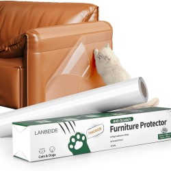 LANBEIDE Cat Scratch Protection, Scratch Protection for Dog Doors, Self-Adhesive, Clear, One Sided Adhesive, Deterrent Training Tape with 30 Pins (30 cm x 3 m) LANBEIDE Cat Scratch Protection, Scratch Protection for Dog Doors, Self-Adhesive, Clear, One Sided Adhesive, Deterrent Training Tape with 30 Pins (30 cm x 3 m)