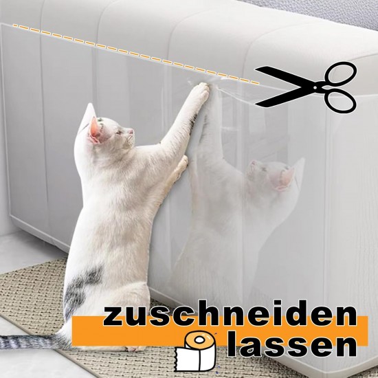 LDXDRU 2 Stück Katzen Kratzschutz Sofa Transparent, 30CM*5M Kratzfolie Katzen Selbstklebend, Couch Schutz möbelschutz Türschutz Antikratzfolie für Möbel, Couch, Tür, Sofa, Wand LDXDRU 2 Stück Katzen Kratzschutz Sofa Transparent, 30CM*5M Kratzfolie Katzen Selbstklebend, Couch Schutz möbelschutz Türschutz Antikratzfolie für Möbel, Couch, Tür, Sofa, Wand