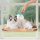 LORESJOY Cat Hammock Window Seats for Cats, Plush Cat Hammock Window with Removable Reversible Cover Window Lounger Window Hammock Cat Hammock Up to 25 kg LORESJOY Cat Hammock Window Seats for Cats, Plush Cat Hammock Window with Removable Reversible Cover Window Lounger Window Hammock Cat Hammock Up to 25 kg