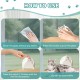 LORESJOY Cat Hammock Window Seats for Cats, Plush Cat Hammock Window with Removable Reversible Cover Window Lounger Window Hammock Cat Hammock Up to 25 kg LORESJOY Cat Hammock Window Seats for Cats, Plush Cat Hammock Window with Removable Reversible Cover Window Lounger Window Hammock Cat Hammock Up to 25 kg