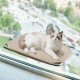 LORESJOY Cat Window Lounger, Cat Bed Window, Cat Hammock Window, Hammock Cat Window with Large Suction Cup, Foldable Window Bed Cat Hanging Bed, Up to 25 kg LORESJOY Cat Window Lounger, Cat Bed Window, Cat Hammock Window, Hammock Cat Window with Large Suction Cup, Foldable Window Bed Cat Hanging Bed, Up to 25 kg