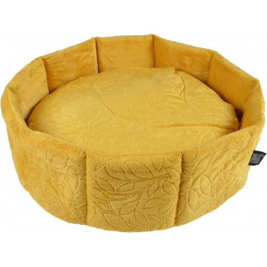 LOVE STORY Wooden Hammock with Feet 53 x 48 cm Boho Cat Mustard LOVE STORY Wooden Hammock with Feet 53 x 48 cm Boho Cat Mustard