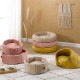 LOVE STORY Wooden Hammock with Feet 53 x 48 cm Boho Cat Mustard LOVE STORY Wooden Hammock with Feet 53 x 48 cm Boho Cat Mustard