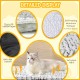 LURNODY Self-Heating Blanket for Dogs and Cats, 60 x 40 cm, Heating Blanket for Cats and Dogs, Washable Thermal Blanket, Pet Heat Pad for Indoor and Outdoor Use LURNODY Self-Heating Blanket for Dogs and Cats, 60 x 40 cm, Heating Blanket for Cats and Dogs, Washable Thermal Blanket, Pet Heat Pad for Indoor and Outdoor Use