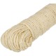 Lantelme Sisal Rope 30 Metres, Natural Rope Made of Sisal Fibre, Diameter 4 mm, Perfect Sisal for Scratching Post, Cat Supplies, DIY, Crafts, Furniture Construction and Decoration, Versatile for DIY Lantelme Sisal Rope 30 Metres, Natural Rope Made of Sisal Fibre, Diameter 4 mm, Perfect Sisal for Scratching Post, Cat Supplies, DIY, Crafts, Furniture Construction and Decoration, Versatile for DIY