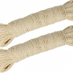 Lantelme Sisal Rope 60 Metres Long Made of 2 x 30 m Bundles Natural Rope Cord for Cats Scratching Post Repair Pet Supplies Griffoir Cat Tree Robust Sisal Lead for Hobby Crafts DIY Gardening Lantelme Sisal Rope 60 Metres Long Made of 2 x 30 m Bundles Natural Rope Cord for Cats Scratching Post Repair Pet Supplies Griffoir Cat Tree Robust Sisal Lead for Hobby Crafts DIY Gardening
