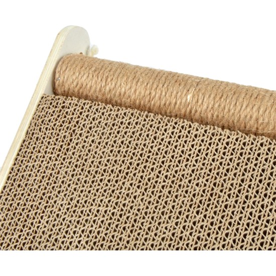 Love Story, Cat Scratching Post with Jute Balls and Toy Wooden Structure 30 x 28 x 34 cm Love Story, Cat Scratching Post with Jute Balls and Toy Wooden Structure 30 x 28 x 34 cm