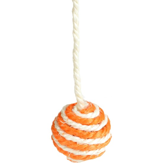 Love Story, Cat Scratching Post with Jute Balls and Toy Wooden Structure 30 x 28 x 34 cm Love Story, Cat Scratching Post with Jute Balls and Toy Wooden Structure 30 x 28 x 34 cm