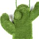 Love Story, Green Cactus Hanging Scratching Post - Polyester/Jute - 31cm x 51cm Love Story, Green Cactus Hanging Scratching Post - Polyester/Jute - 31cm x 51cm