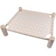 Love Story, Wooden Hammock with Feet Polyester 53 x 48 x 13 cm Boho Cat Natural Love Story, Wooden Hammock with Feet Polyester 53 x 48 x 13 cm Boho Cat Natural