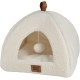 Love Story, Wooly Wool Tent Curly Polyester 38 x 38 x 30 cm Ecru Love Story, Wooly Wool Tent Curly Polyester 38 x 38 x 30 cm Ecru