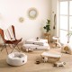 Love Story, Wooly Wool Tent Curly Polyester 38 x 38 x 30 cm Ecru Love Story, Wooly Wool Tent Curly Polyester 38 x 38 x 30 cm Ecru