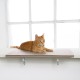 LucyBalu® Window Sill Cushion for Cats Made of Wool Felt | Lying Mat Window Sill Cat | Cat Window Bed Window Sill | Window Lounger as Cat Window Bed | Light Grey LucyBalu® Window Sill Cushion for Cats Made of Wool Felt | Lying Mat Window Sill Cat | Cat Window Bed Window Sill | Window Lounger as Cat Window Bed | Light Grey