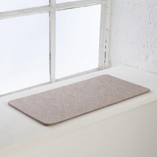 LucyBalu® Window Sill Cushion for Cats Made of Wool Felt | Lying Mat Window Sill Cat | Cat Window Bed Window Sill | Window Lounger as Cat Window Bed | Light Grey LucyBalu® Window Sill Cushion for Cats Made of Wool Felt | Lying Mat Window Sill Cat | Cat Window Bed Window Sill | Window Lounger as Cat Window Bed | Light Grey