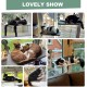 MEWOOFUN Cat Hammock Window 54 x 30 cm Cat Bed Window Reversible Mat - Cat Window Lounger with Update Strong Suction Cups up to 18 kg (Grey, M) MEWOOFUN Cat Hammock Window 54 x 30 cm Cat Bed Window Reversible Mat - Cat Window Lounger with Update Strong Suction Cups up to 18 kg (Grey, M)