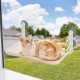 MEWOOFUN Cat Hammock Window 54 x 30 cm Cat Bed Window Reversible Mat - Cat Window Lounger with Update Strong Suction Cups up to 18 kg (Grey, M) MEWOOFUN Cat Hammock Window 54 x 30 cm Cat Bed Window Reversible Mat - Cat Window Lounger with Update Strong Suction Cups up to 18 kg (Grey, M)