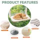 MEWOOFUN Cat Hammock Window 54 x 30 cm Cat Bed Window Reversible Mat - Cat Window Lounger with Update Strong Suction Cups up to 18 kg (Grey, M) MEWOOFUN Cat Hammock Window 54 x 30 cm Cat Bed Window Reversible Mat - Cat Window Lounger with Update Strong Suction Cups up to 18 kg (Grey, M)
