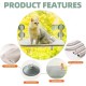 MEWOOFUN Cat Hammock Window 54 x 30 cm Cat Bed Window Reversible Mat - Cat Window Lounger with Update Strong Suction Cups up to 18 kg (Grey, M) MEWOOFUN Cat Hammock Window 54 x 30 cm Cat Bed Window Reversible Mat - Cat Window Lounger with Update Strong Suction Cups up to 18 kg (Grey, M)