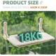 MEWOOFUN Cat Hammock Window 54 x 30 cm Cat Bed Window Reversible Mat - Cat Window Lounger with Update Strong Suction Cups up to 18 kg (Grey, M) MEWOOFUN Cat Hammock Window 54 x 30 cm Cat Bed Window Reversible Mat - Cat Window Lounger with Update Strong Suction Cups up to 18 kg (Grey, M)