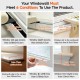 MEWOOFUN Cat Hammock Window Cat Bed Window Sill for Cats - 50 x 36 cm Cat Bed for Heating Cats Hammock with Soft Bed Removable Suction Cup Free Holds 18 kg (White L) MEWOOFUN Cat Hammock Window Cat Bed Window Sill for Cats - 50 x 36 cm Cat Bed for Heating Cats Hammock with Soft Bed Removable Suction Cup Free Holds 18 kg (White L)
