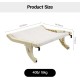 MEWOOFUN Cat Hammock Window Cat Bed Window Sill for Cats - 50 x 36 cm Cat Bed for Heating Cats Hammock with Soft Bed Removable Suction Cup Free Holds 18 kg (White L) MEWOOFUN Cat Hammock Window Cat Bed Window Sill for Cats - 50 x 36 cm Cat Bed for Heating Cats Hammock with Soft Bed Removable Suction Cup Free Holds 18 kg (White L)