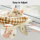 MEWOOFUN Cat Hammock Window Cat Bed Window Sill for Cats - 50 x 36 cm Cat Bed for Heating Cats Hammock with Soft Bed Removable Suction Cup Free Holds 18 kg (White L) MEWOOFUN Cat Hammock Window Cat Bed Window Sill for Cats - 50 x 36 cm Cat Bed for Heating Cats Hammock with Soft Bed Removable Suction Cup Free Holds 18 kg (White L)