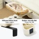MEWOOFUN Cat Hammock Window Cat Bed Window Sill for Cats - 50 x 36 cm Cat Bed for Heating Cats Hammock with Soft Bed Removable Suction Cup Free Holds 18 kg (White L) MEWOOFUN Cat Hammock Window Cat Bed Window Sill for Cats - 50 x 36 cm Cat Bed for Heating Cats Hammock with Soft Bed Removable Suction Cup Free Holds 18 kg (White L)