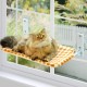 MEWOOFUN Cat Hammock Window Seats for Cats 54 x 30 cm Foldable Cat Bed Window with Sturdy Suction Cups up to 18 kg (Grey, Large) MEWOOFUN Cat Hammock Window Seats for Cats 54 x 30 cm Foldable Cat Bed Window with Sturdy Suction Cups up to 18 kg (Grey, Large)