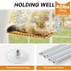 MEWOOFUN Cat Hammock Window Seats for Cats 54 x 30 cm Foldable Cat Bed Window with Sturdy Suction Cups up to 18 kg (Grey, Large) MEWOOFUN Cat Hammock Window Seats for Cats 54 x 30 cm Foldable Cat Bed Window with Sturdy Suction Cups up to 18 kg (Grey, Large)