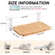 MEWOOFUN Cat Hammock Window Seats for Cats 54 x 30 cm Foldable Cat Bed Window with Sturdy Suction Cups up to 18 kg (Grey, Large) MEWOOFUN Cat Hammock Window Seats for Cats 54 x 30 cm Foldable Cat Bed Window with Sturdy Suction Cups up to 18 kg (Grey, Large)