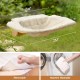 MEWOOFUN Cat Hammock with 2 Stairs, Cordless Window Bed with 3 Suction Cups, 68 cm Wide Wooden Hammock for Indoor Cats MEWOOFUN Cat Hammock with 2 Stairs, Cordless Window Bed with 3 Suction Cups, 68 cm Wide Wooden Hammock for Indoor Cats