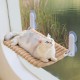 MEWOOFUN Cat Window Perch, Foldable with Removable and Reversible Cover, Soft Cat Window Hammock with Reinforced Steel Frame, Stable up to 18 kg Load Capacity (White, M) MEWOOFUN Cat Window Perch, Foldable with Removable and Reversible Cover, Soft Cat Window Hammock with Reinforced Steel Frame, Stable up to 18 kg Load Capacity (White, M)
