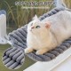 MEWOOFUN Cat Window Perch, Foldable with Removable and Reversible Cover, Soft Cat Window Hammock with Reinforced Steel Frame, Stable up to 18 kg Load Capacity (White, M) MEWOOFUN Cat Window Perch, Foldable with Removable and Reversible Cover, Soft Cat Window Hammock with Reinforced Steel Frame, Stable up to 18 kg Load Capacity (White, M)
