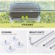 MEWOOFUN Large Cat Hammock Window with Removable Thick Cover - Foldable, Stable, 4 Strong Suction Cups, Holds 18 kg (White, M) MEWOOFUN Large Cat Hammock Window with Removable Thick Cover - Foldable, Stable, 4 Strong Suction Cups, Holds 18 kg (White, M)