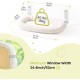MEWOOFUN Large Cat Hammock Window with Removable Thick Cover - Foldable, Stable, 4 Strong Suction Cups, Holds 18 kg (White, M) MEWOOFUN Large Cat Hammock Window with Removable Thick Cover - Foldable, Stable, 4 Strong Suction Cups, Holds 18 kg (White, M)