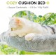 MEWOOFUN Large Cat Hammock Window with Removable Thick Cover - Foldable, Stable, 4 Strong Suction Cups, Holds 18 kg (White, M) MEWOOFUN Large Cat Hammock Window with Removable Thick Cover - Foldable, Stable, 4 Strong Suction Cups, Holds 18 kg (White, M)