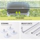 MEWOOFUN Large Cat Hammock Window with Removable Thick Cover - Foldable, Stable, 4 Strong Suction Cups, Holds 18 kg (White, M) MEWOOFUN Large Cat Hammock Window with Removable Thick Cover - Foldable, Stable, 4 Strong Suction Cups, Holds 18 kg (White, M)