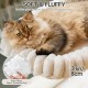 MEWOOFUN Plush Cat Hammock Window with Removable Reversible Cover - Soft Cat Window Lounger with Thickened Steel Frame, Cat Bed Window with 4 Suction Cups, Stable Hold up to 18 kg, Grey MEWOOFUN Plush Cat Hammock Window with Removable Reversible Cover - Soft Cat Window Lounger with Thickened Steel Frame, Cat Bed Window with 4 Suction Cups, Stable Hold up to 18 kg, Grey