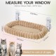 MEWOOFUN Plush Cat Hammock Window with Removable Reversible Cover - Soft Cat Window Lounger with Thickened Steel Frame, Cat Bed Window with 4 Suction Cups, Stable Hold up to 18 kg, Grey MEWOOFUN Plush Cat Hammock Window with Removable Reversible Cover - Soft Cat Window Lounger with Thickened Steel Frame, Cat Bed Window with 4 Suction Cups, Stable Hold up to 18 kg, Grey