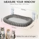 MEWOOFUN Plush Cat Hammock Window with Removable Reversible Cover - Soft Cat Window Lounger with Thickened Steel Frame, Cat Bed Window with 4 Suction Cups, Stable Hold up to 18 kg, Grey MEWOOFUN Plush Cat Hammock Window with Removable Reversible Cover - Soft Cat Window Lounger with Thickened Steel Frame, Cat Bed Window with 4 Suction Cups, Stable Hold up to 18 kg, Grey