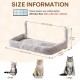 MEWOOFUN Soft Cat Window Hammock - 54 x 30 cm Foldable Cat Window Bed with Reversible Mat, Sturdy Cat Hammock Holds up to 18 kg (Beige - with Bed, M) MEWOOFUN Soft Cat Window Hammock - 54 x 30 cm Foldable Cat Window Bed with Reversible Mat, Sturdy Cat Hammock Holds up to 18 kg (Beige - with Bed, M)