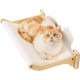 MEWOOFUN Wall Mounted Cat Hammock with Removable Cover, 52 x 32 cm Large Cat Wall Furniture MEWOOFUN Wall Mounted Cat Hammock with Removable Cover, 52 x 32 cm Large Cat Wall Furniture