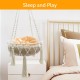 Macrame Cat Hammock Cat Bed Hand Knitted Hanging Cave