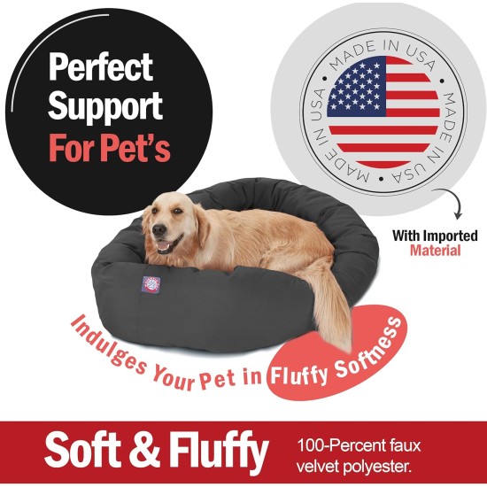 Majestic Bagel Pet Dog Bed by Pet Products Majestic Bagel Pet Dog Bed by Pet Products