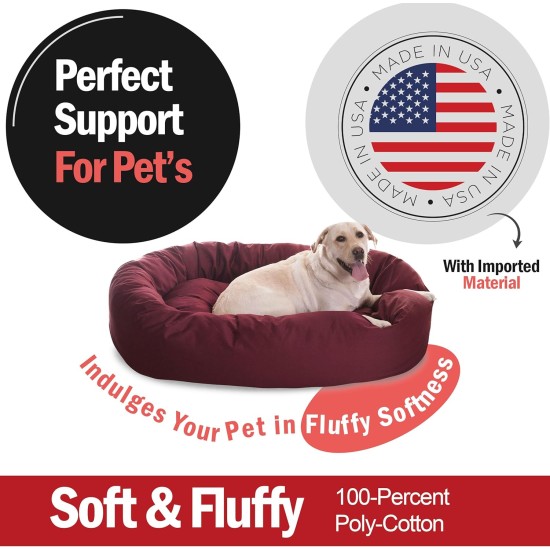 Majestic Bagel Pet Dog Bed by Pet Products Majestic Bagel Pet Dog Bed by Pet Products